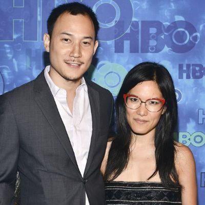 Ali Wong and Justine at the HBO event.
